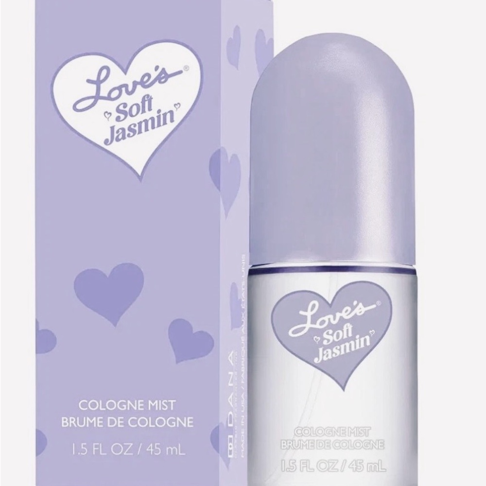 Rare 💗New Sealed Dana Love's Baby Soft Jasmine Cologne Mist 1.5 oz For Women💗